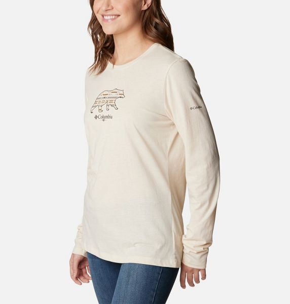 Women Columbia Hidden Haven™ LS T-Shirt Yellow | US-TRXINE-761