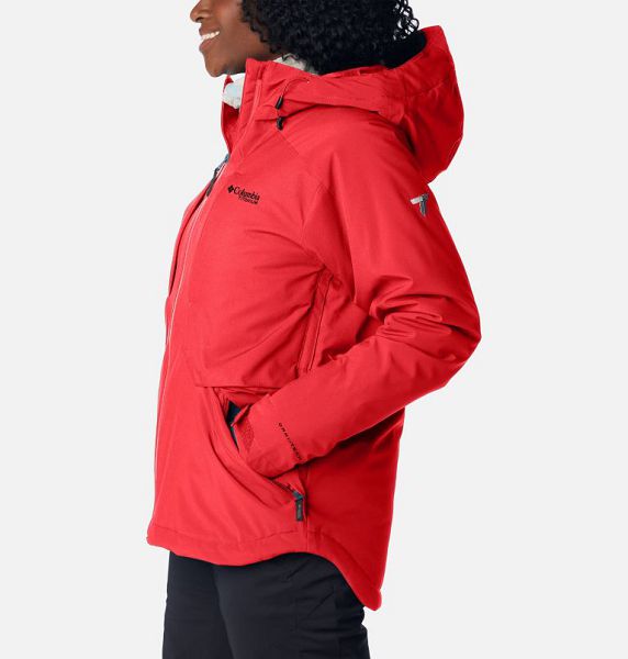 Women Columbia Highland Summit™ Waterproof Ski Jackets Red | US-BMNPJD-931