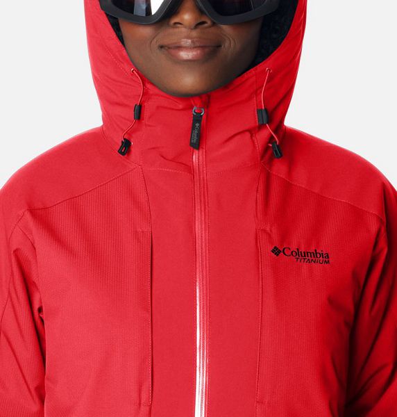 Women Columbia Highland Summit™ Waterproof Ski Jackets Red | US-BMNPJD-931