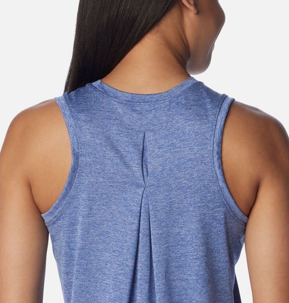 Women Columbia Hike™ Technical Tank Top Blue | US-NJEKQY-468