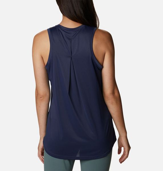 Women Columbia Hike™ Technical Tank Top Navy | US-PCNJVM-173