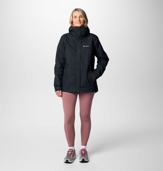 Women Columbia Hikebound™ II Waterproof 3 In 1 Jackets Black | US-WXFVHZ-135