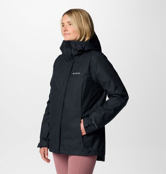 Women Columbia Hikebound™ II Waterproof 3 In 1 Jackets Black | US-WXFVHZ-135