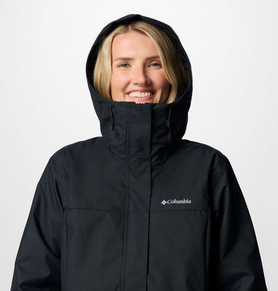 Women Columbia Hikebound™ II Waterproof 3 In 1 Jackets Black | US-WXFVHZ-135