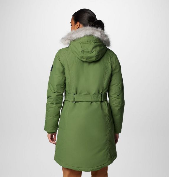 Women Columbia Icelandite™ TurboDown™ II Waterproof Insulated Jackets Green | US-FSKCVH-495