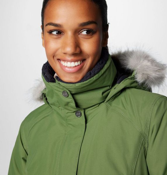 Women Columbia Icelandite™ TurboDown™ II Waterproof Insulated Jackets Green | US-FSKCVH-495