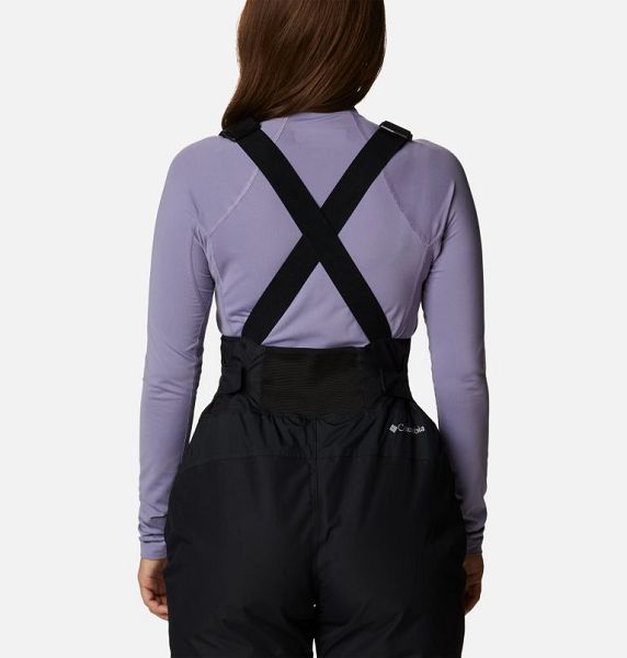 Women Columbia Iceventure™ Waterproof Bib Pants Black | US-HLBEKU-084