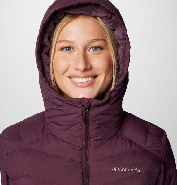 Women Columbia Joy Peak™ II Hooded Insulated Jackets Burgundy | US-CKWLXS-325