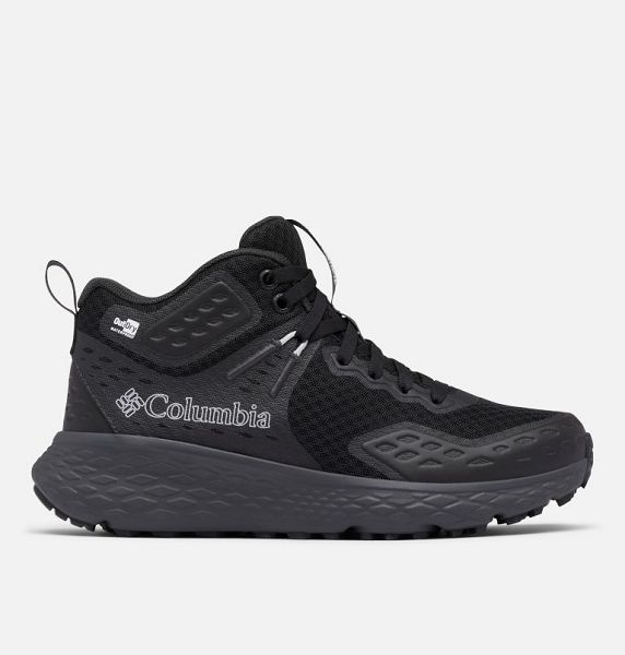 Women Columbia Konos™ TRS OutDry™ Mid Hiking Shoes Black / Dark Grey | US-LZVYNF-428