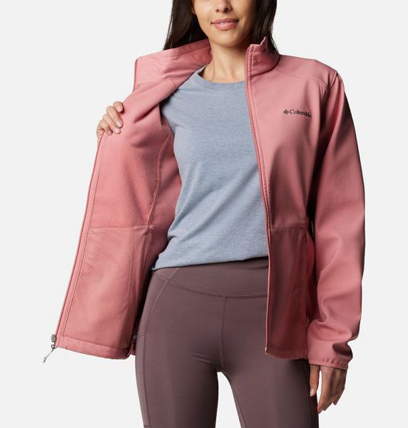 Women Columbia Kruser Ridge™ III Softshell Jackets Pink | US-LQPMDR-671