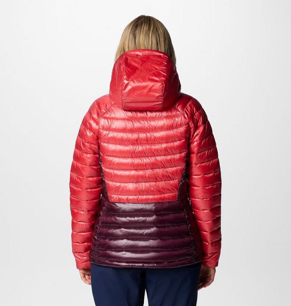 Women Columbia Labyrinth Loop™ II Insulated Hooded Jackets Red | US-CGKRZD-956