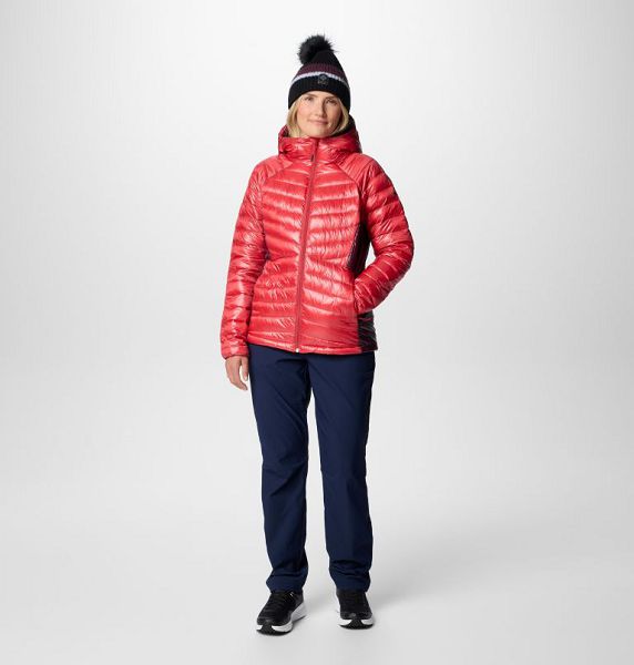 Women Columbia Labyrinth Loop™ II Insulated Hooded Jackets Red | US-CGKRZD-956