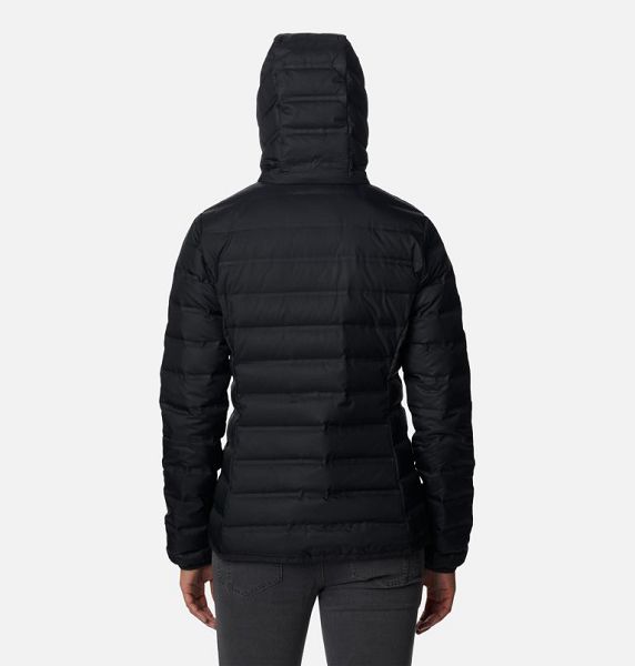 Women Columbia Lake 22™ II Hooded Down Jackets Black | US-PVIEMK-327