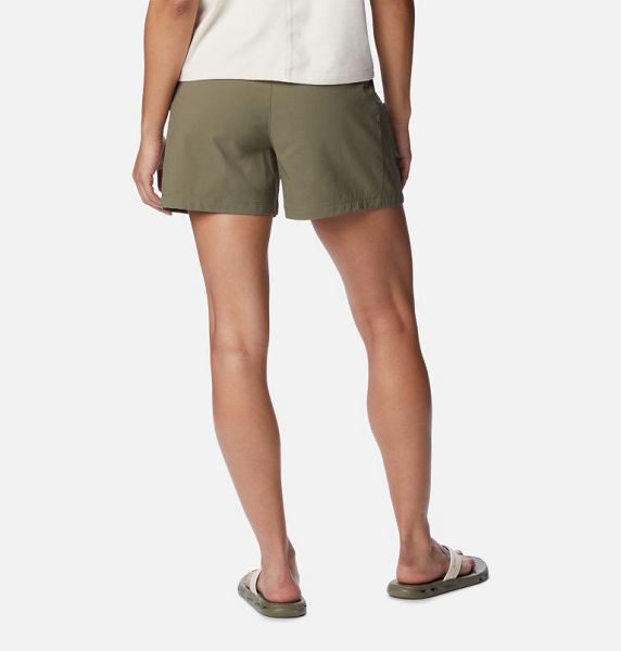 Women Columbia Leslie Falls™ Shorts Grey / Green | US-YOFDXQ-953