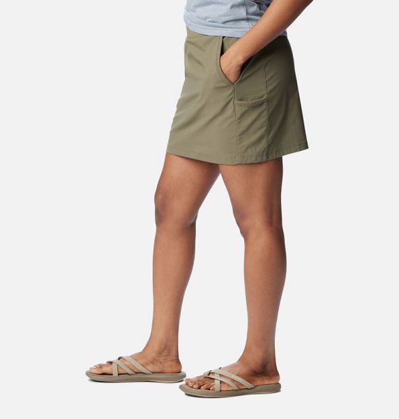 Women Columbia Leslie Falls™ Skorts Grey / Green | US-PYUFEZ-786