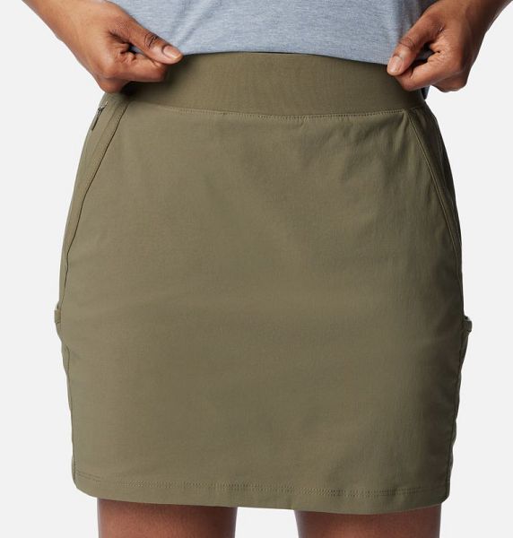 Women Columbia Leslie Falls™ Skorts Grey / Green | US-PYUFEZ-786