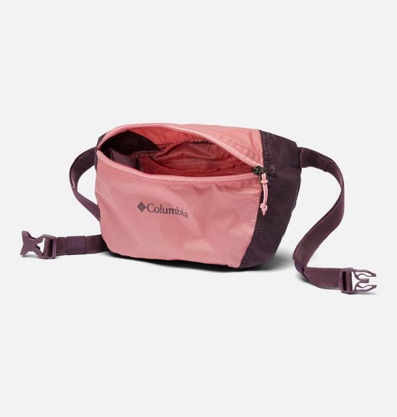 Women Columbia Lightweight Packable II Hip Pack Belt Bags Pink | US-PZKBFR-046