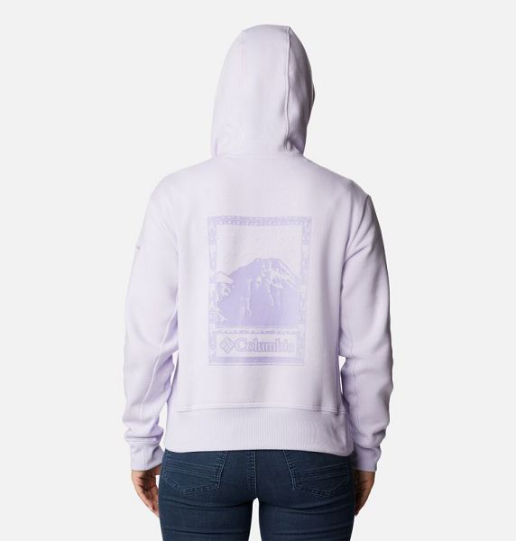 Women Columbia Lodge™ Hoodie Purple | US-PHAJYU-780