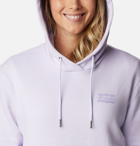 Women Columbia Lodge™ Hoodie Purple | US-PHAJYU-780