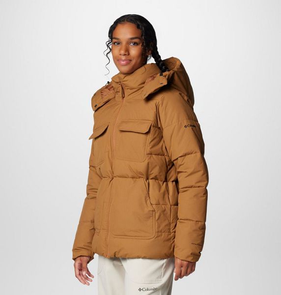 Women Columbia Longhorn Ridge™ Puffer Jacket Brown | US-IOKBFX-923