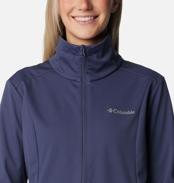 Women Columbia Malta Springs™ Softshell Hiking Jackets Navy | US-THKNDP-780