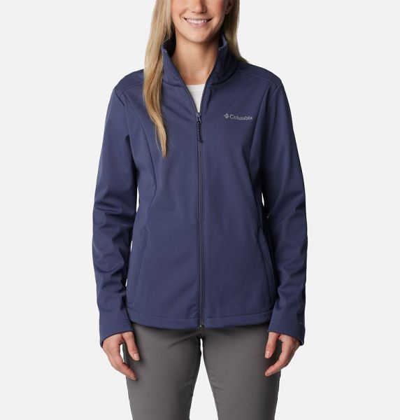 Women Columbia Malta Springs™ Softshell Hiking Jackets Navy | US-THKNDP-780