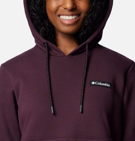 Women Columbia Marble Canyon™ Heavyweight Hoodie Burgundy | US-QXDVZG-157