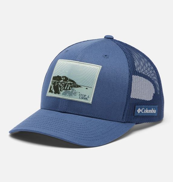 Women Columbia Mesh™ Snap Back Hats Dark Blue | US-IFDWJU-967