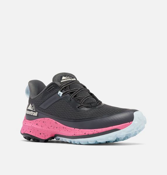 Women Columbia Montrail™ Trinity™ AG II Trail Running Shoes Dark Grey / Pink | US-WVKUTC-850