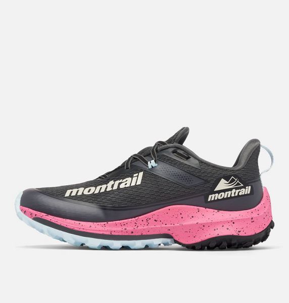 Women Columbia Montrail™ Trinity™ AG II Trail Running Shoes Dark Grey / Pink | US-WVKUTC-850