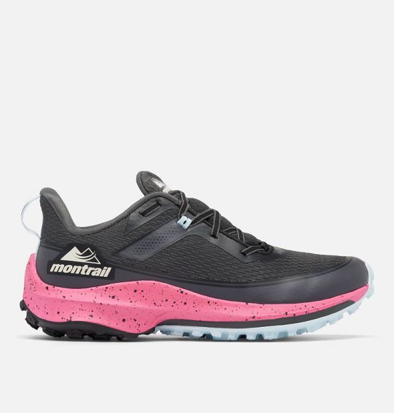 Women Columbia Montrail™ Trinity™ AG II Trail Running Shoes Dark Grey / Pink | US-WVKUTC-850