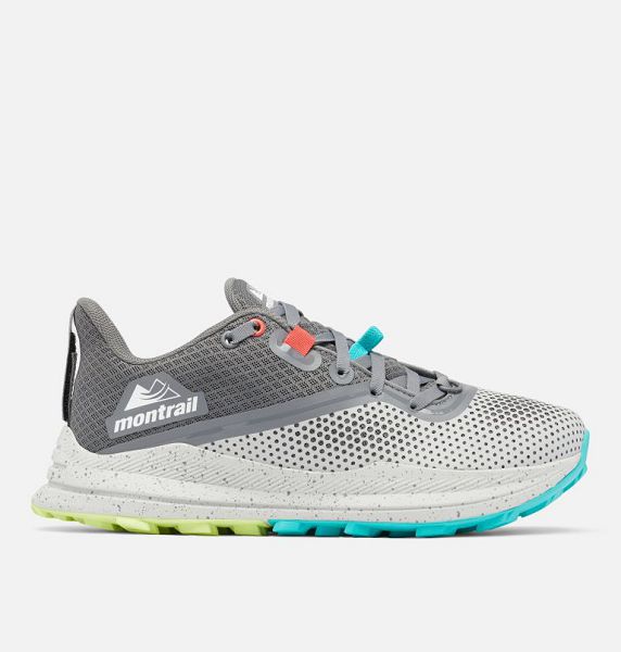 Women Columbia Montrail™ Trinity™ FKT Trail Running Shoes Grey / Light Turquoise | US-AOXSKT-134