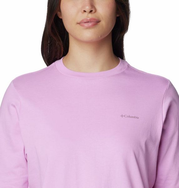 Women Columbia North Cascades™ Graphic T-Shirt Pink | US-SLVWXY-314