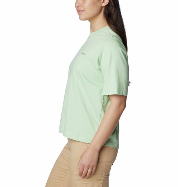 Women Columbia North Cascades™ Graphic T-Shirt Olive | US-ACPYFW-457