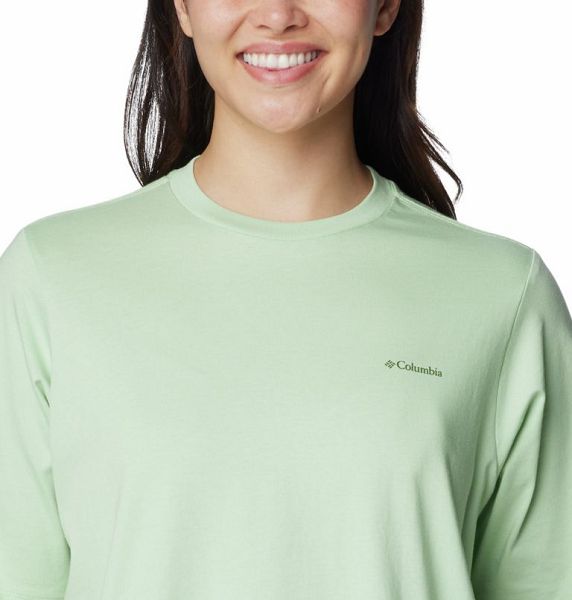 Women Columbia North Cascades™ Graphic T-Shirt Olive | US-ACPYFW-457