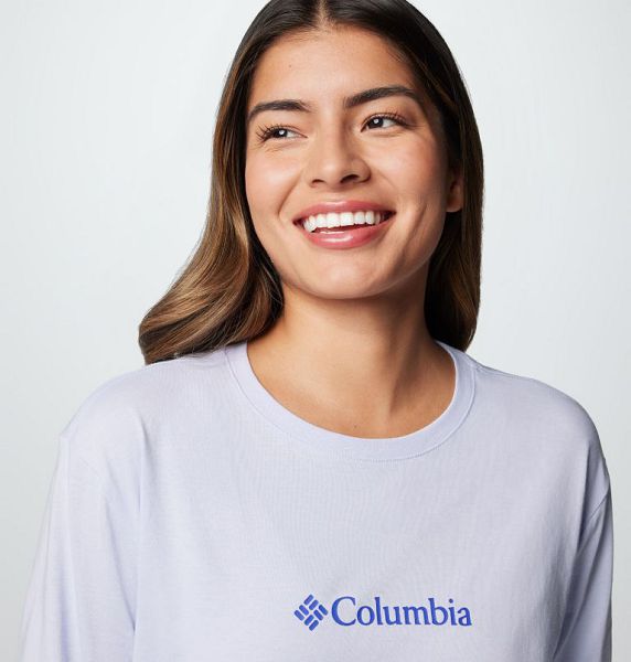 Women Columbia North Cascades™ Long Sleeve T-Shirt Blue | US-TZIJPR-819