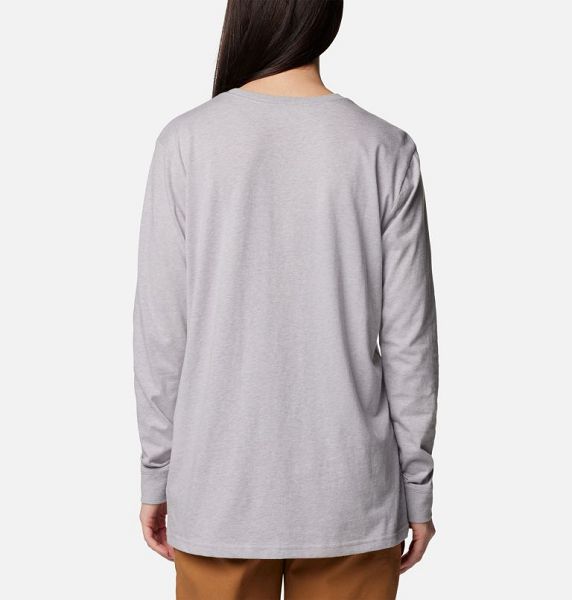 Women Columbia North Cascades™ Long Sleeve T-Shirt Grey | US-NQGASW-073