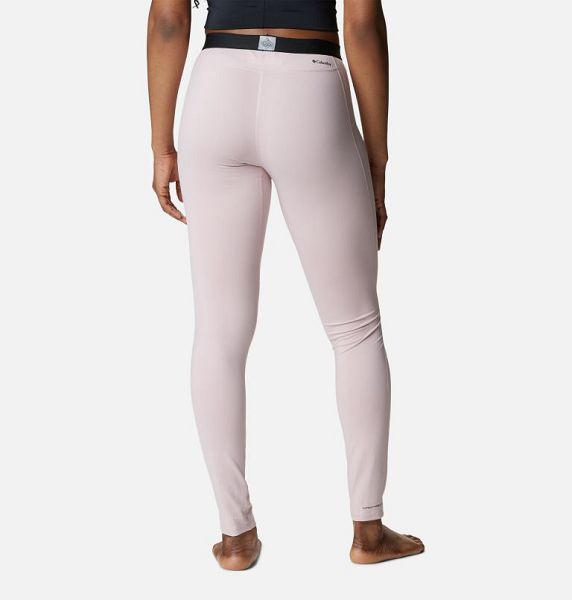 Women Columbia Omni-Heat™ Midweight Base Layer Pants Pink | US-WHPMFR-850