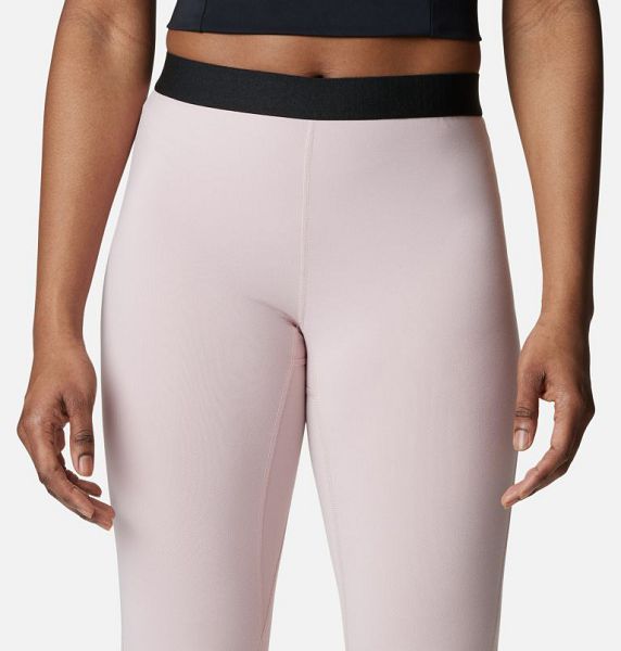 Women Columbia Omni-Heat™ Midweight Base Layer Pants Pink | US-WHPMFR-850