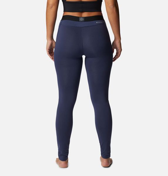 Women Columbia Omni-Heat™ Midweight Base Layer Pants Navy | US-XTGIHR-421