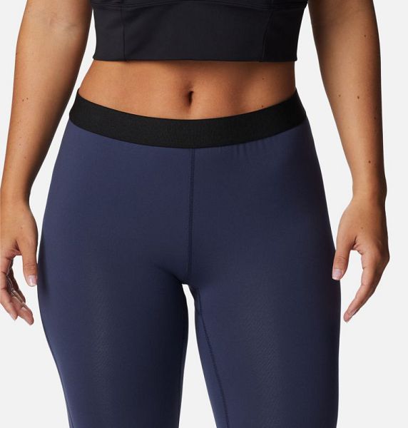 Women Columbia Omni-Heat™ Midweight Base Layer Pants Navy | US-XTGIHR-421