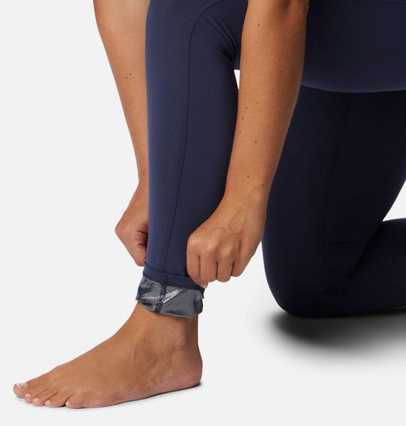 Women Columbia Omni-Heat™ Midweight Base Layer Pants Navy | US-XTGIHR-421