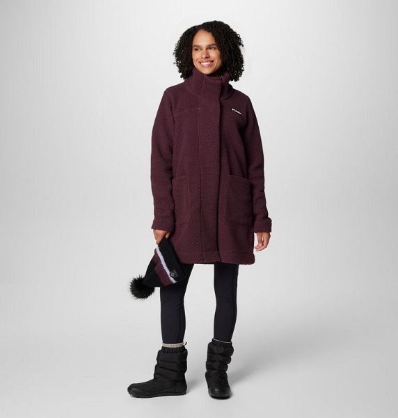 Women Columbia Panorama™ Long Parka Jackets Burgundy | US-GARYTB-021