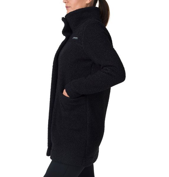 Women Columbia Panorama™ Long Parka Jackets Black | US-BJXUEF-792