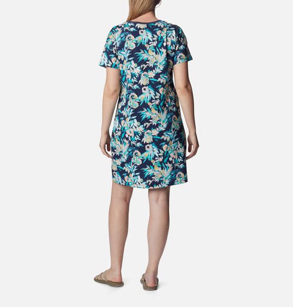 Women Columbia Park™ Printed Dress Light Turquoise | US-PTJXAR-028