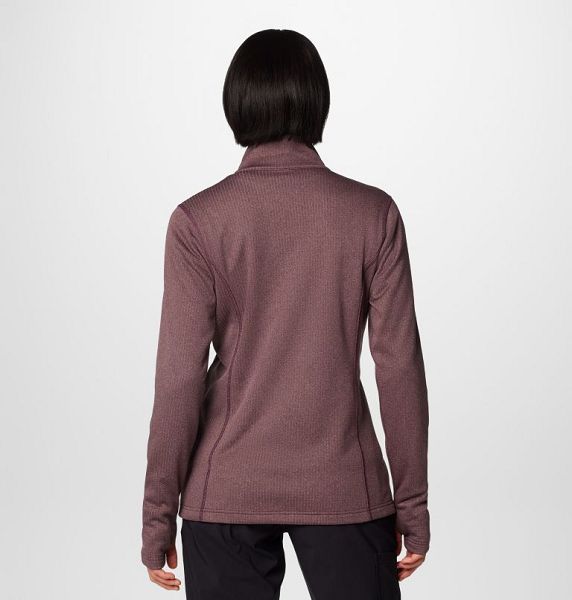 Women Columbia Park View™ Technical Fleece Jackets Burgundy | US-RYCDLO-521