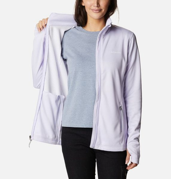 Women Columbia Park View™ Technical Fleece Jackets Purple | US-NLQZAD-526