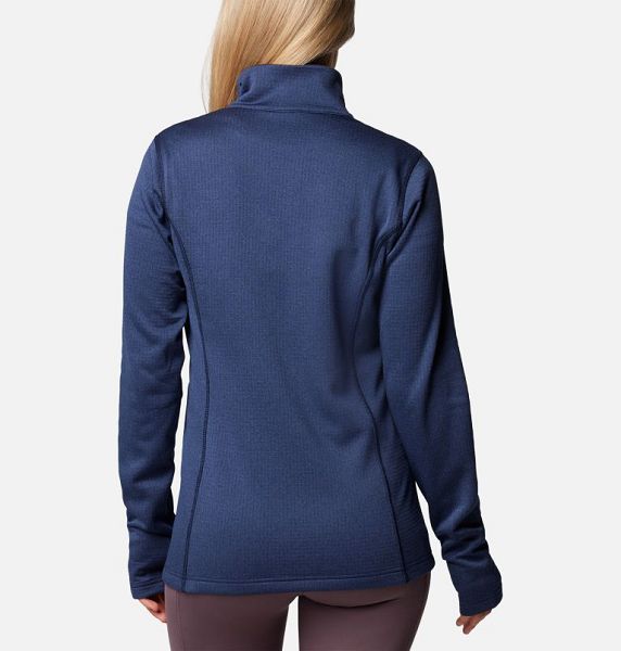 Women Columbia Park View™ Technical Fleece Jackets Navy | US-FODRVX-713