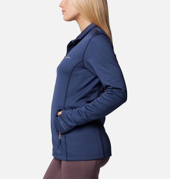 Women Columbia Park View™ Technical Fleece Jackets Navy | US-FODRVX-713