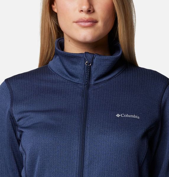 Women Columbia Park View™ Technical Fleece Jackets Navy | US-FODRVX-713